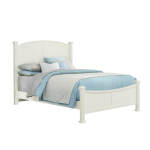 Bonanza Queen & King Poster Bed - White Finish - BB29-557-755-922, BB29-667-766-922-MS1