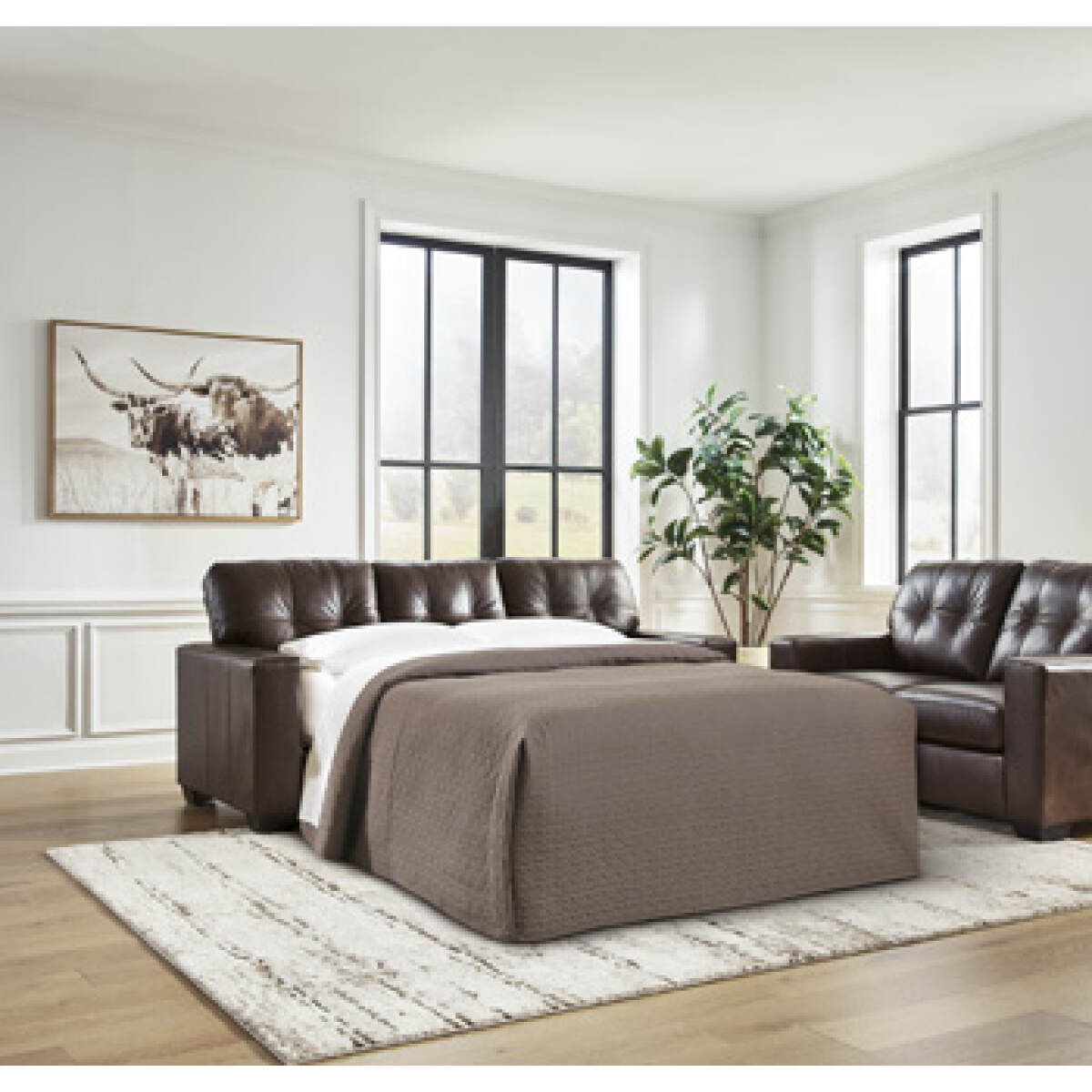 3b1c6d9fda6d35b0b0d69d2241ce2de2 Santorine Queen Sofa Sleeper - Image 1