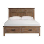Alta King Storage Bed | Harvest - Image 4