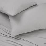 Ver-Tex Pillowcase Set - Light Grey / Queen - Image 4