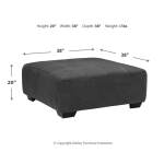 Ambee Oversized Accent Ottoman - Image 4