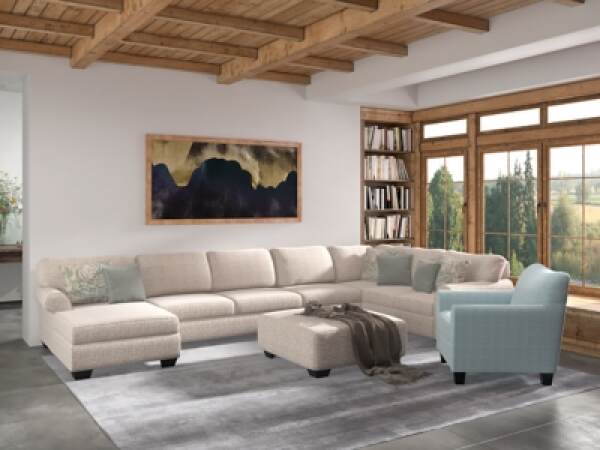 Alyadaria 4-Piece Sectional with Chaise - Image 3