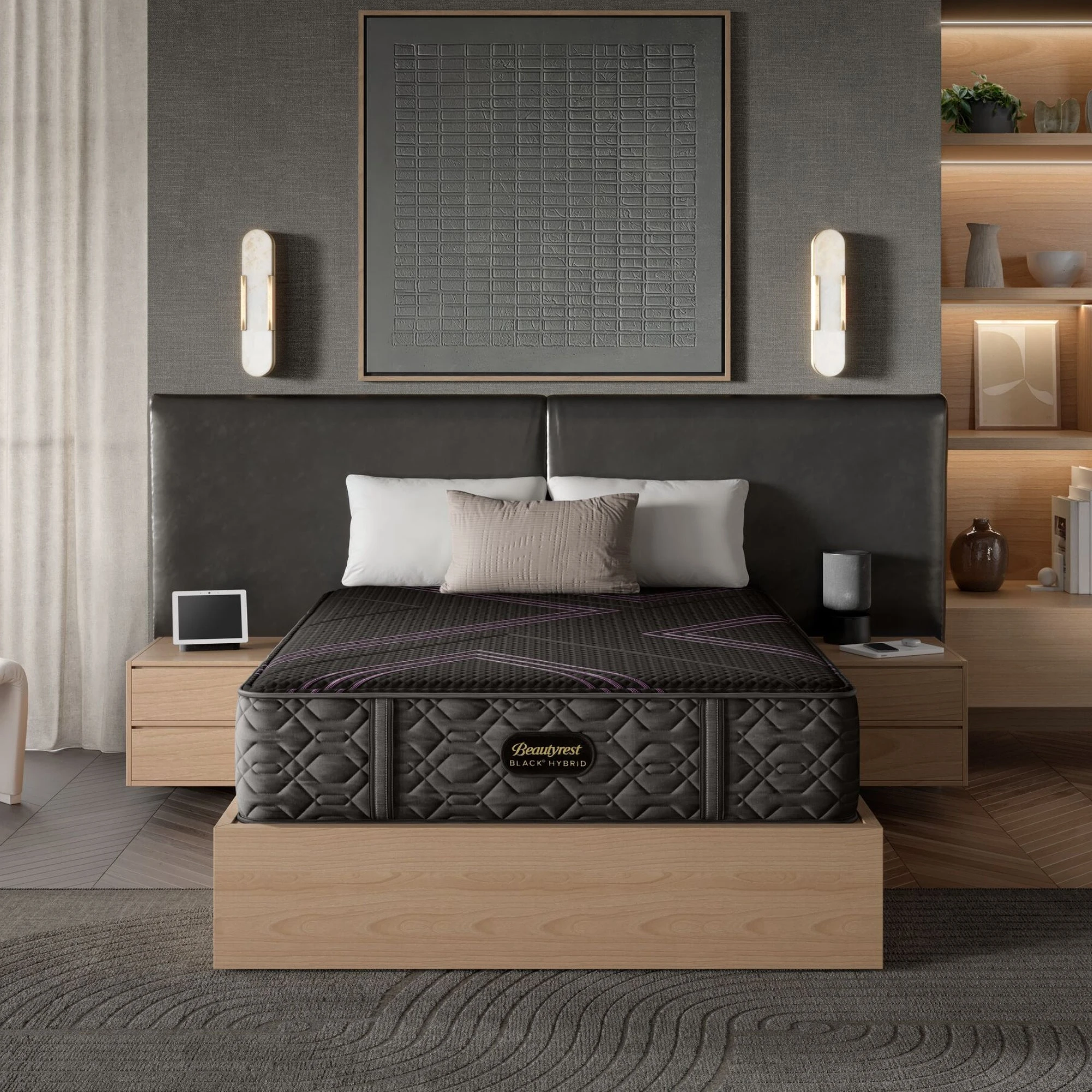 3d8a120c368d3dfc6edd710de6e89427 Beautyrest Black Hybrid - Series Two Plush / Twin XL - Image 1
