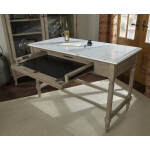 Provence Writing Desk W/ Marble Top - Image 5
