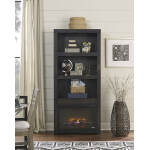 Avery Loft 74" Fireplace Display Case DY3472F12-GHT - Image 3