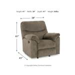 Alphons Reclining Sofa, Loveseat and Recliner - Image 20