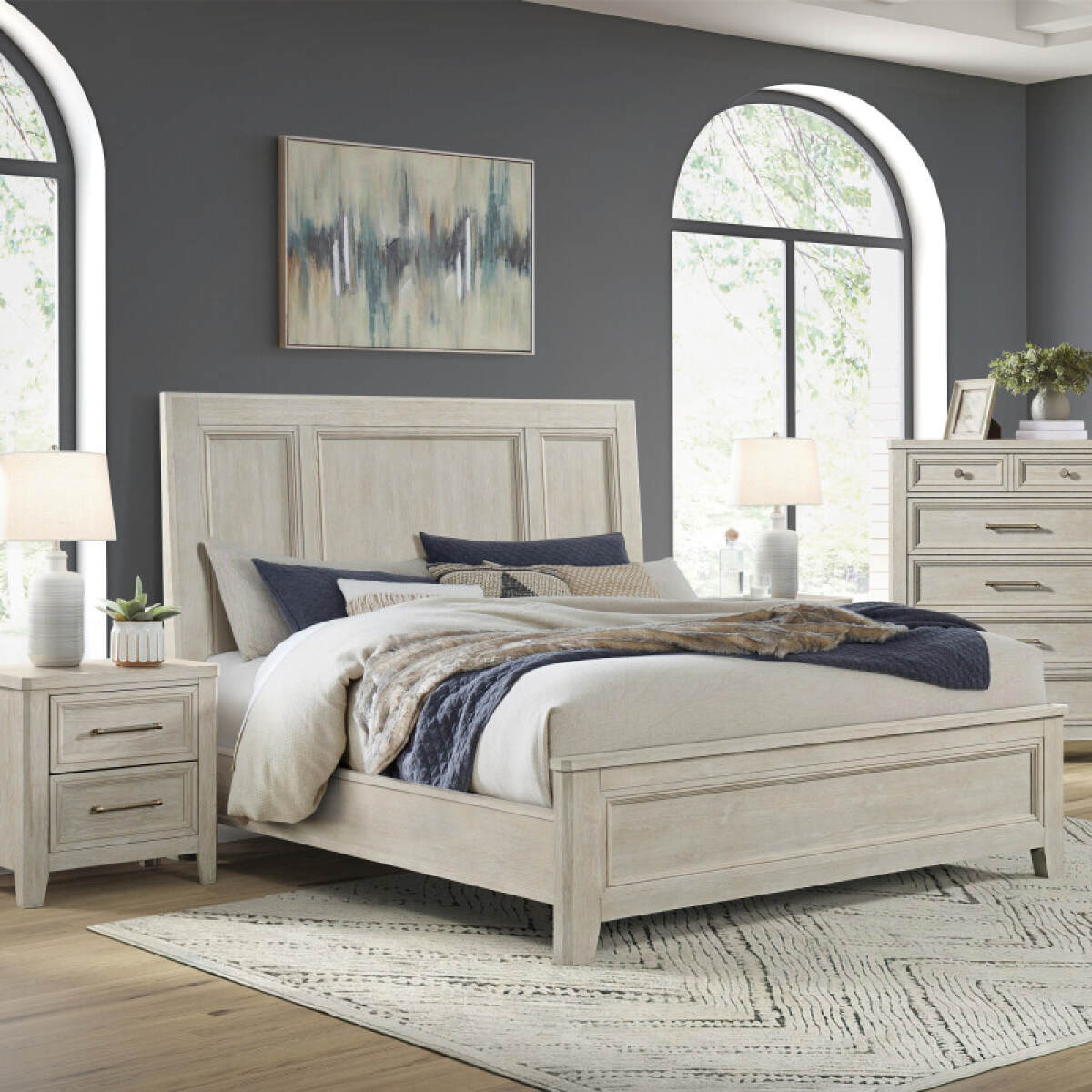 3f92de00998a799ca43705eb36f7a3bb Carlson King Bed - Image 1