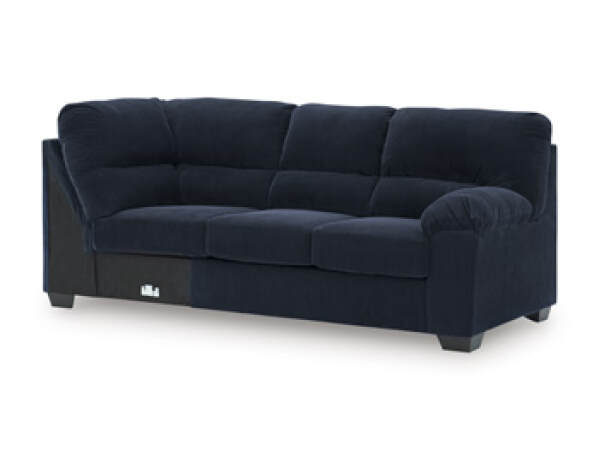 SimpleJoy Right-Arm Facing Sofa with Corner Wedge