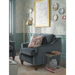 Adeline - Traditionally Styled Incliner Chair - Dark Walnut - C120RI4DW - Image 9