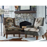 Andrea - Wing Back Chair - Espresso - 0170E - Image 11
