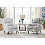 Sulton - Refined Wingback Chair, Tailored For Comfort - Dark Walnut - 4050DW - Image 11