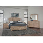 Woodbridge Arch Bed With Storage Footboard - 822-557-050B-502-555; 822-667-066B-502-666 - Image 5