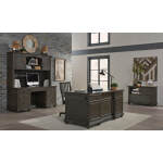 Oxford 66" Executive Desk - Image 4