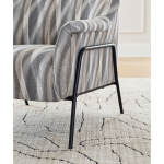 Torrey - Modern Accent Chair With Metal Framed Legs - BLACK METAL - 1080BM - Image 6