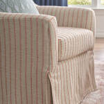 Meg - Classic Slipcovered Look Swivel Chair - 1108 - Image 12