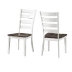 Kona Ladder Chair | Gray and White - Image 3