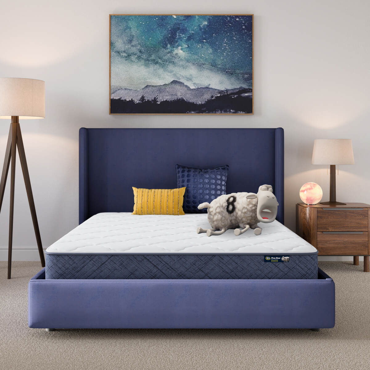 43d1312dbbbf80424e71778606f05684 Serta Perfect Day 8" Medium Mattress in a Box -Twin - Image 1