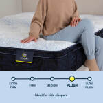 Classic Dorian 12.5" Plush Euro Top Mattress Set -Twin - Image 4
