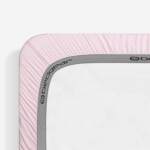 Hyper-Linen Performance® Crib Sheet - Light Pink - Image 5