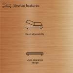 Baselogic™ Bronze Adjustable Base - King - Image 4