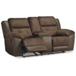 Florelle Glider Reclining Loveseat with Console - Image 4
