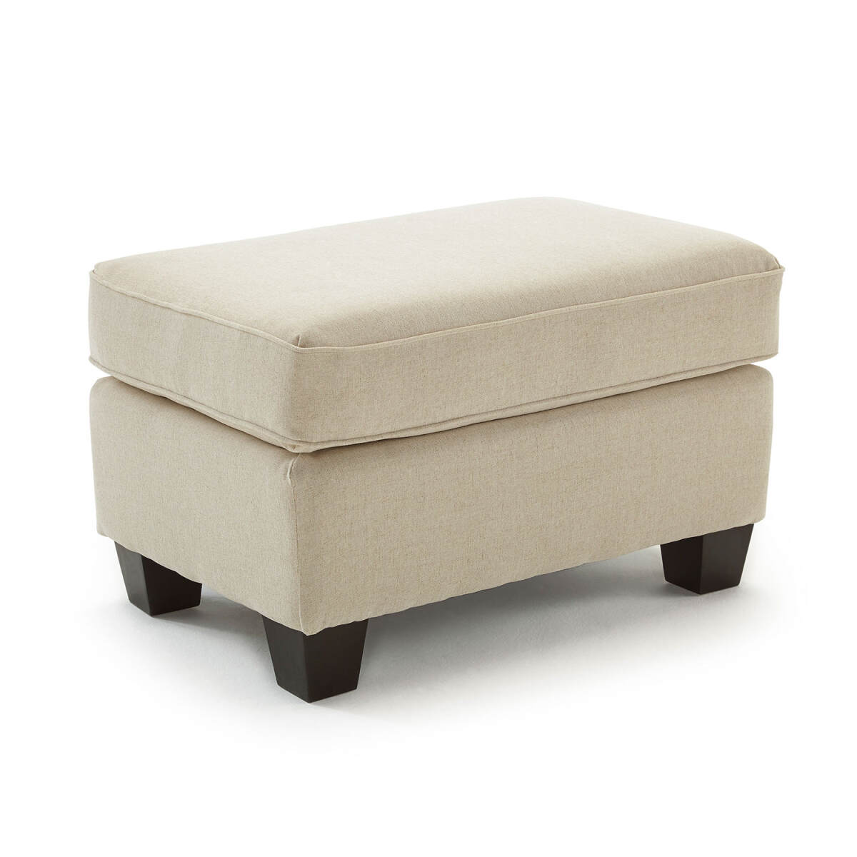 45bfe1cd610c885c981bdad6050a9941 F22dw - Ottoman - Dark Walnut - F22DW - Image 1