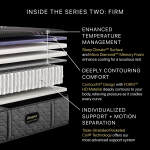 Beautyrest Black® Series Two 13.5" Hybrid Firm Mattress -Cal King Split - Image 3