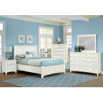 Bonanza Full, Queen, & King Mansion Storage Bed - White Finish - BB29-668-066B-502-666 - Image 3