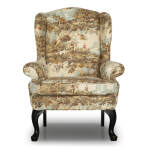Sylvia - Wing Back Chair - Antique Black - FS0710ABX2 - Image 10