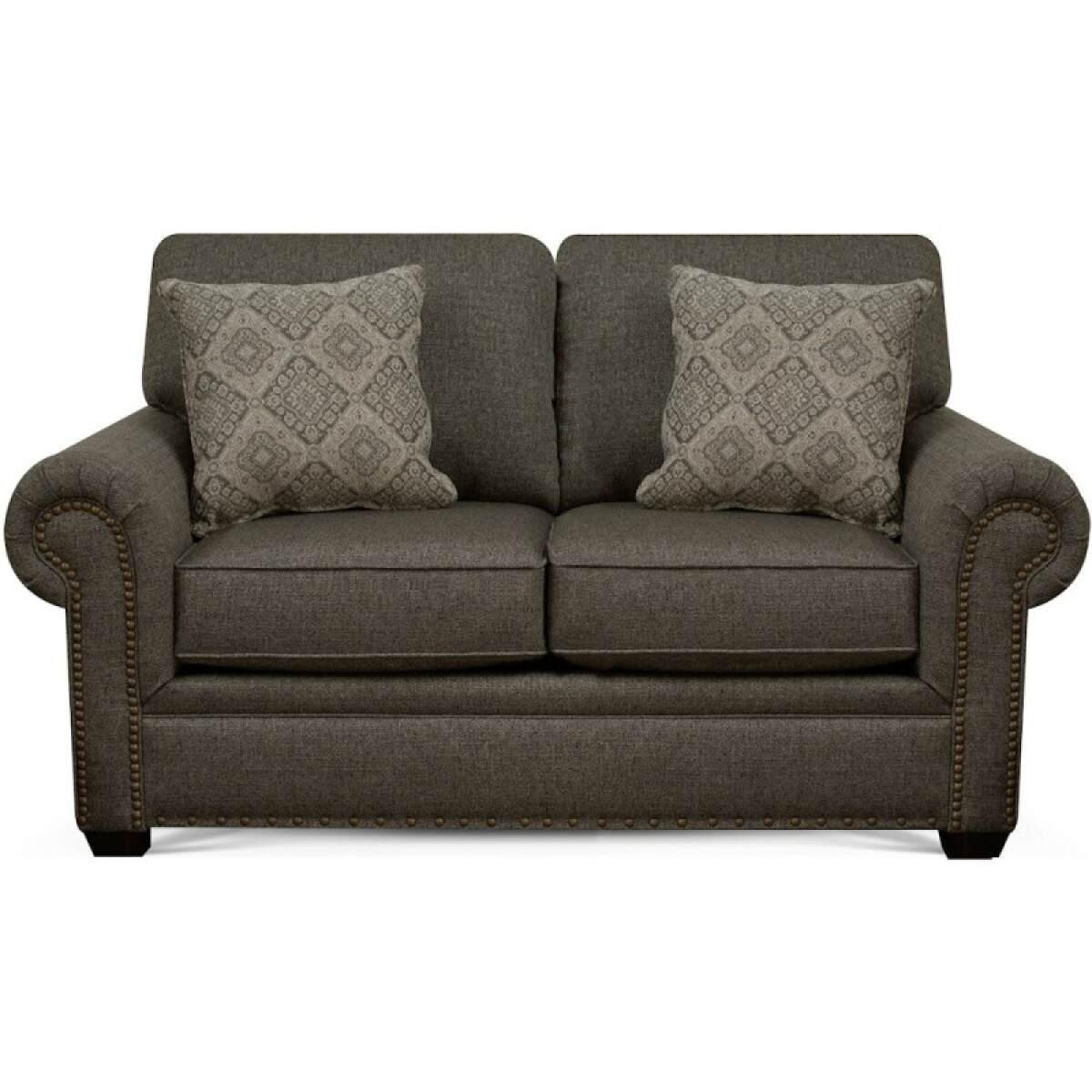 46ec0d61b59a4ea4f4b84c64cf8c082f Brett Loveseat With Nails - Image 1