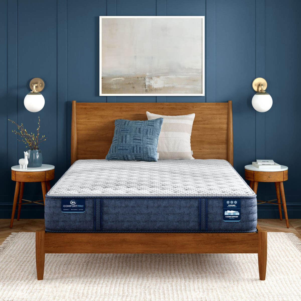 49deda022ba505dc21307388c67cd0d8 iComfortPro Granby 11.5" Latex Foam Extra Firm Mattress Set -Twin XL - Image 1