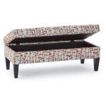 Peony Storage - Bench Ottoman - 9910R - Image 4