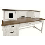 Caraway Single Ped Desk Hutch - Image 5