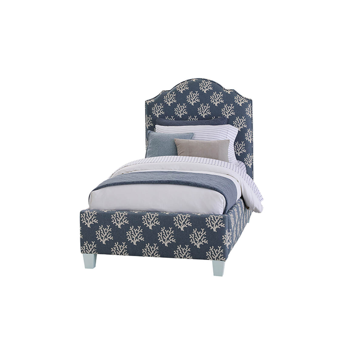 4c414f3c51f90cff8bc9cd2de0eadea8 Tide & Timber Twin Upholstered Beds - 830/831/834/835-331 - Image 1