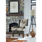Andrea - Wing Back Chair - Dark Walnut - FS0170DWMFX1 - Image 11