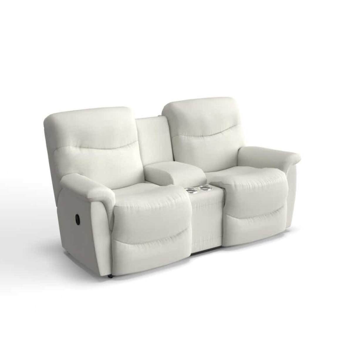 4c9ac593817eff6c9ceee6bd91bae46d James Reclining Loveseat W/ Console - Image 1