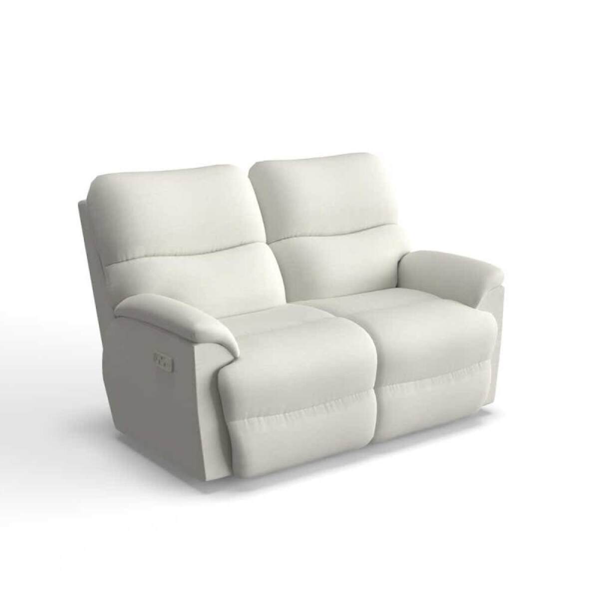 4d5c3b2eabda9749a8308225d1c702a3 Trouper Power Reclining Loveseat W/ Headrest & Lumbar - Image 1