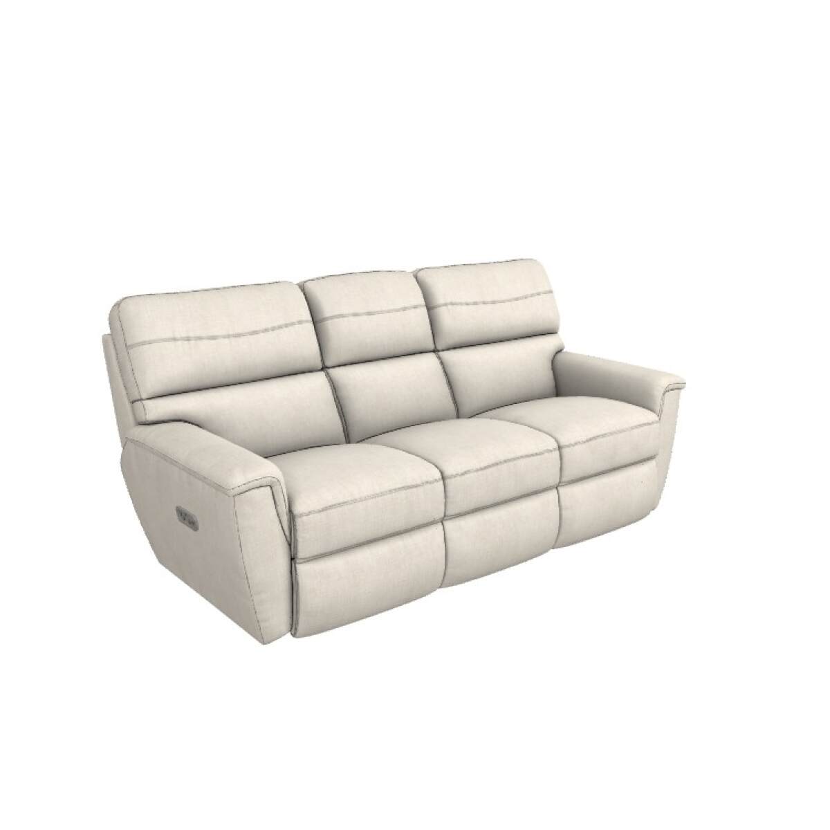 4dcdc2355d1dac7f39b391f4071dd908 Ava Power Reclining Sofa W/ Headrest & Lumbar - Image 1