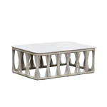 Alexa Outdoor Seating Coffee Table (stone top)