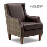 Keatling - Stately Accent Chair - Dark Walnut - 4130DW - Image 14