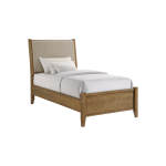 Andover Twin Uph. Bed | Maple