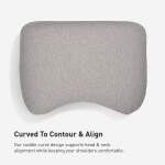 Flow Cuddle Curve Performance® Pillow - 1.0 - Image 5