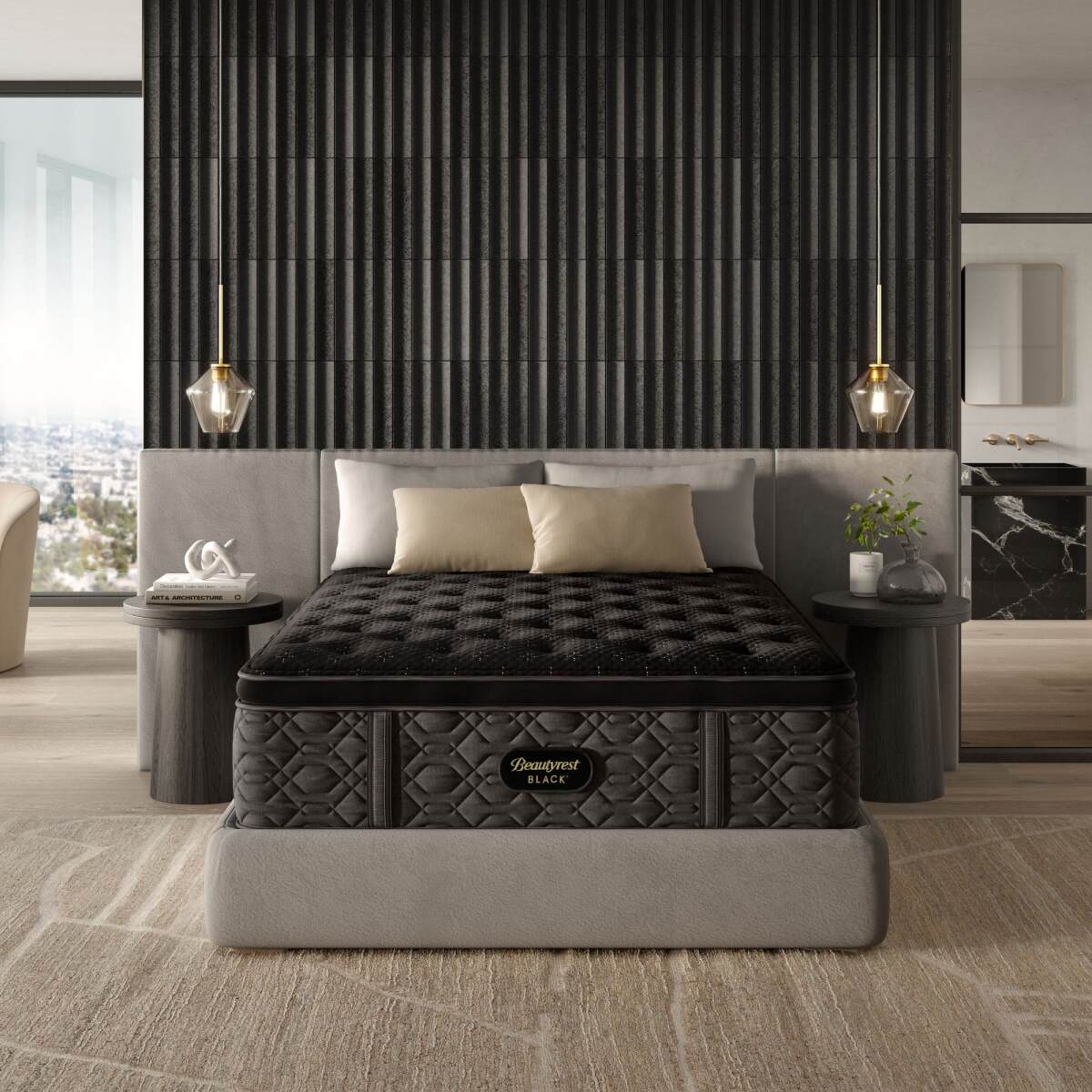4fbae202661e386f420380ac6963df14 Beautyrest Black - Series Three Medium Pillow Top / Twin XL - Image 1