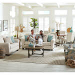 Annabel 0 - Annabel Tradtional, Stationary Sofa - Dark Walnut - S80DW - Image 6