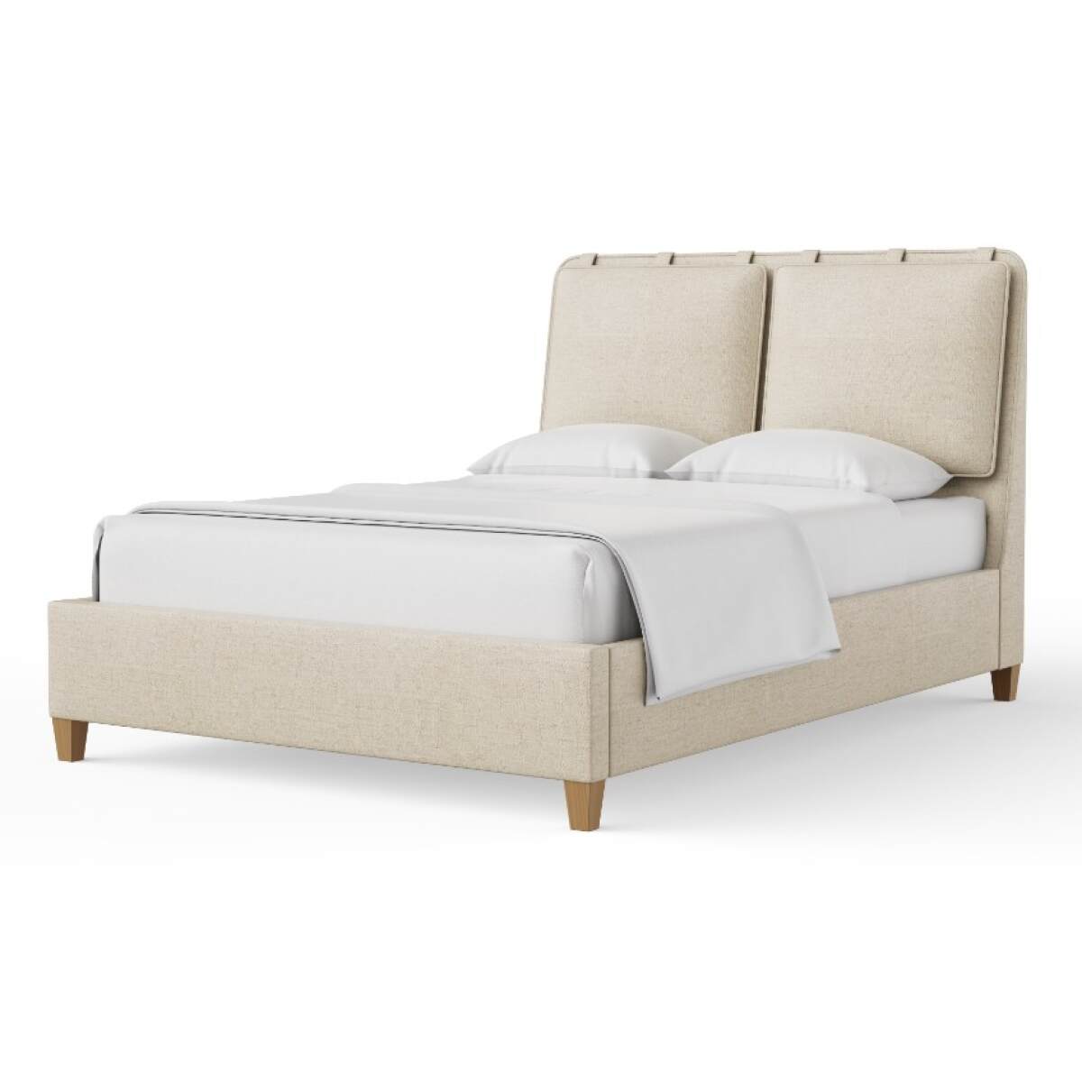 50b1a785b40290b21d3341b4eddfea38 Nordhaven Upholstered Bed-pure White - 852-551P-155P-822P-404, 850-661P-166P-822P-404 - Image 1