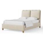 Nordhaven Upholstered Bed-pure White - 852-551P-155P-822P-404, 850-661P-166P-822P-404
