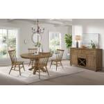 Colonial Oak Spindle Chair - Image 5