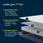 Serta Perfect Day 7" Firm Mattress in a Box -Twin - Image 3