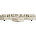 Rawcliffe 5-Piece Sectional and Oversized Ottoman - Image 2