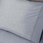 Hyper-Wool Flannel Performance® Sheet Set - Light Grey / Queen - Image 4